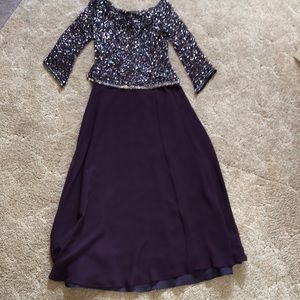 Formal dress-floor length